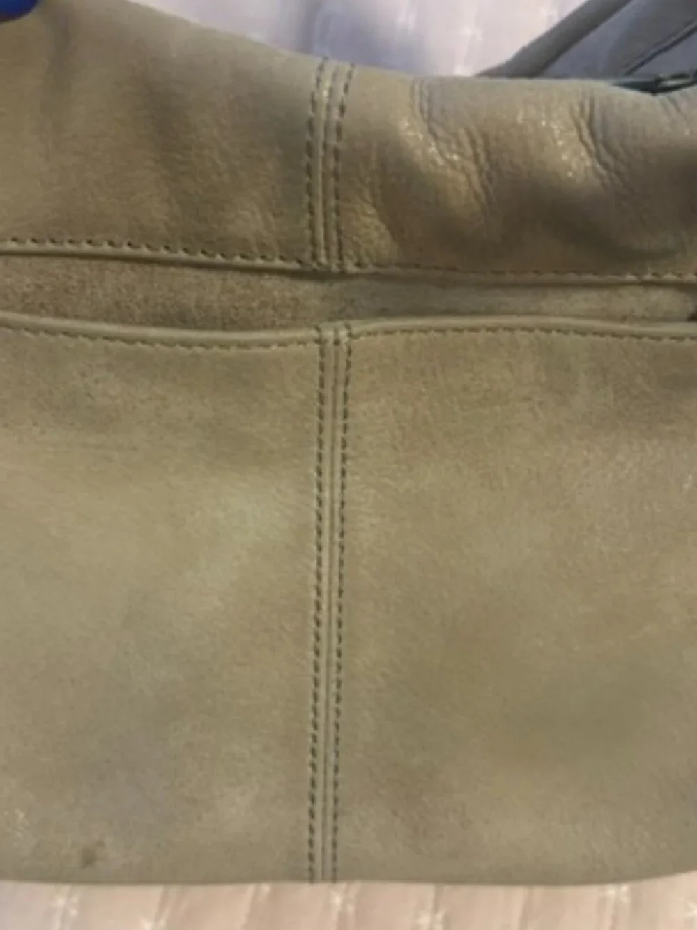 HOBO Taupe Suede 